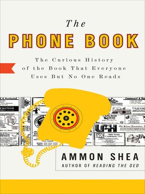 cover image of The Phone Book